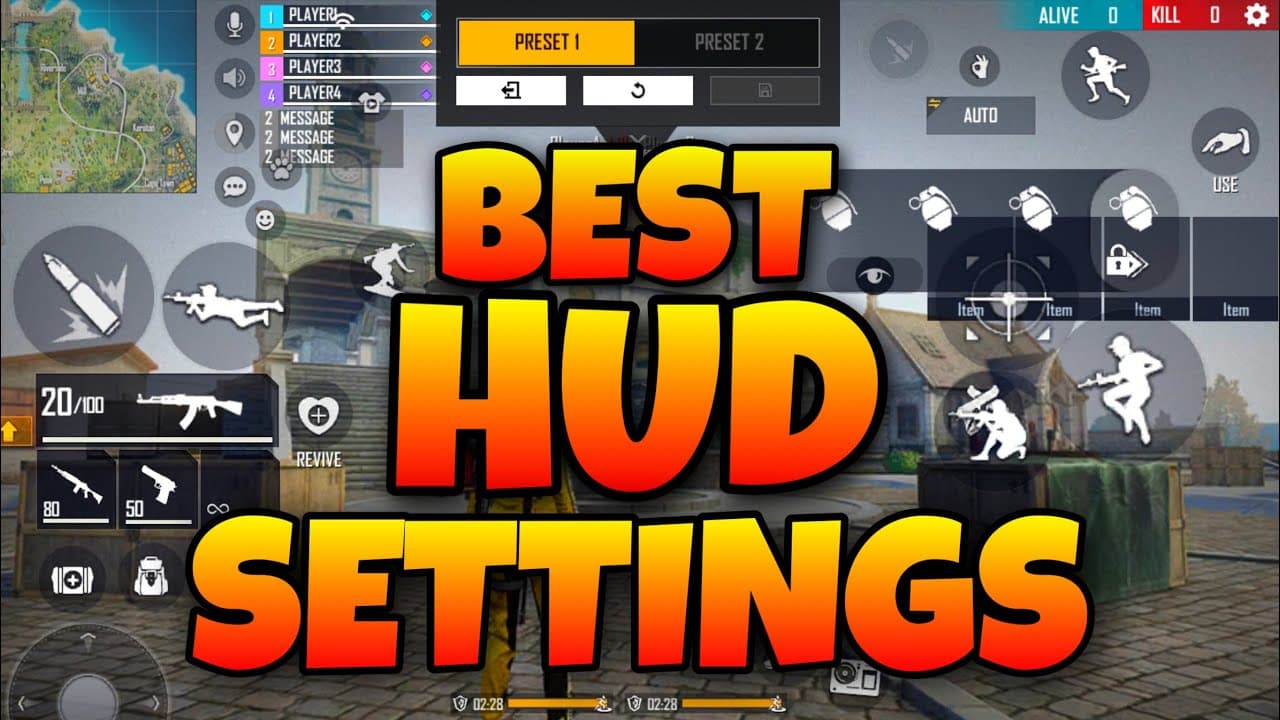 Free Fire Custom HUD Layout Guide: 2, 3, and 4 Finger Setup (2026)
