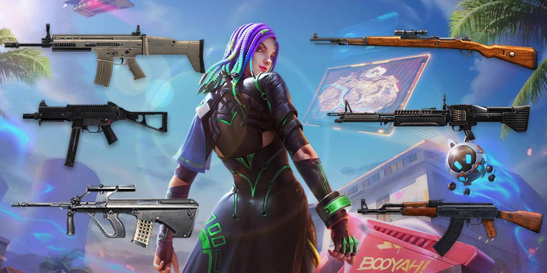 Free Fire Best Weapons OB52: Full Tier List (2026)