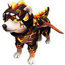 Pet Skin: Lava Pumpkin