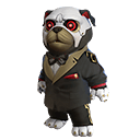 Pet Skin: Laser Eyes Pug