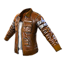 Beige Leather Jacket (male)