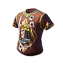 Crimson Checkered T-shirt