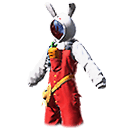 Candy Bunny Overalls