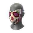 Skeleton Magician Mask (Red)