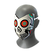 Skeleton Magician Mask (White)