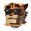 Tiger Papercut (Mask)