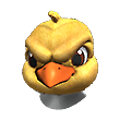 Angry Chick Head