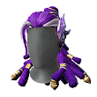Violet Dreadlocks