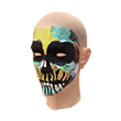 Glitter Skull Facepaint
