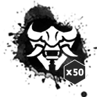 Jutsu Elemental Badge Bundle (50)