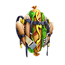 Backpack - Strapped Sub