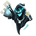 Backpack - Top Criminal (Ghost)