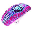 Parachute - Maroon Laser