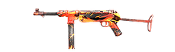 MP40 - Flaming Wolf