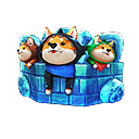 Gloo Wall - Winter Shiba