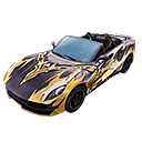 Sports Car - Golden Undaunted