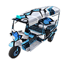 Tuk Tuk - Cyan Iceworld