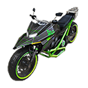 Motorbike - Green Phantom