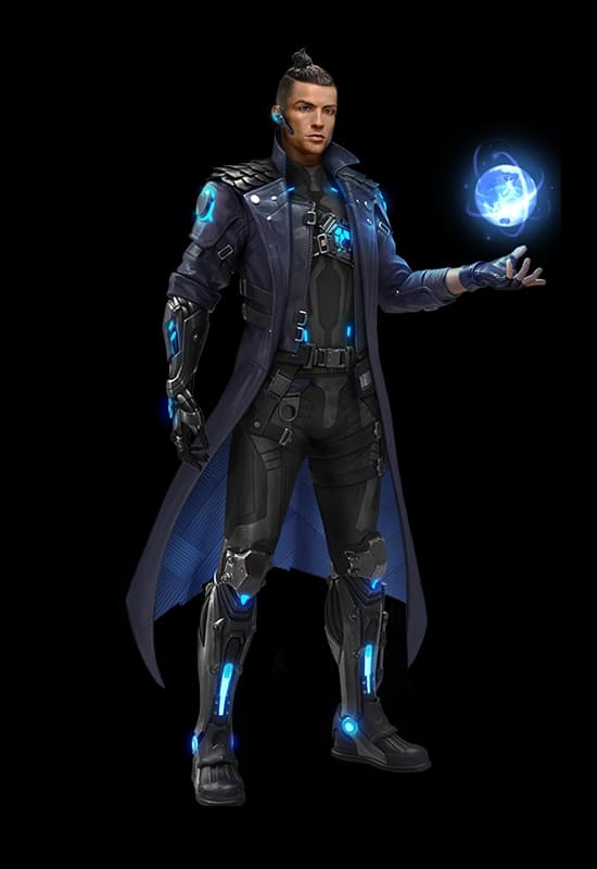 Chrono - Free Fire Tank character
