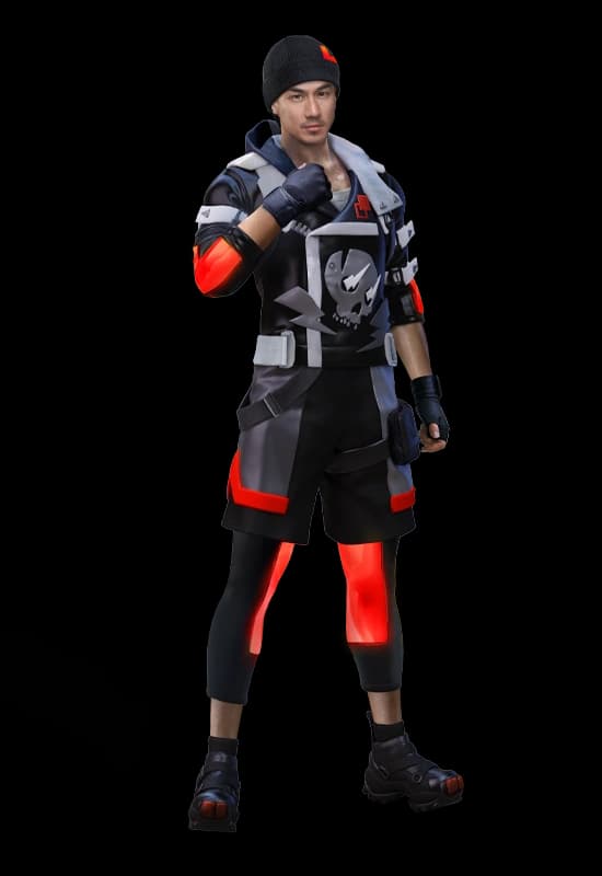 Jota - Free Fire Assault character
