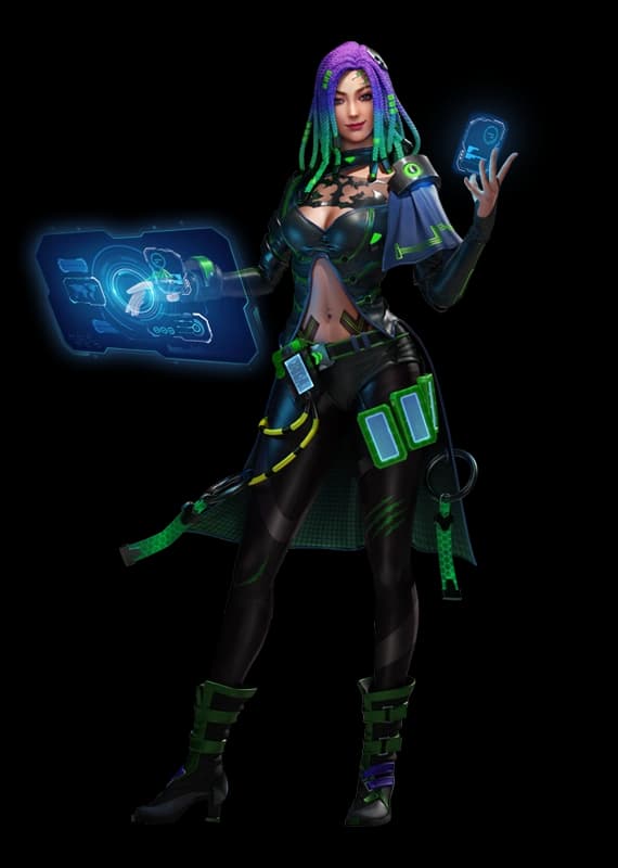 Moco - Free Fire Recon character