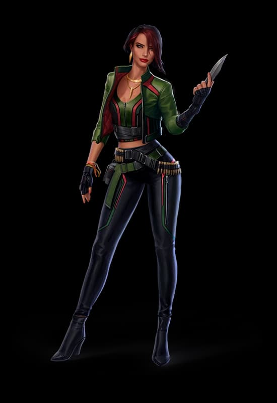Paloma - Free Fire Assault character