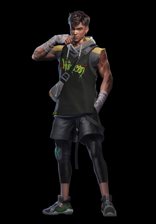 Shirou - Free Fire Assault character