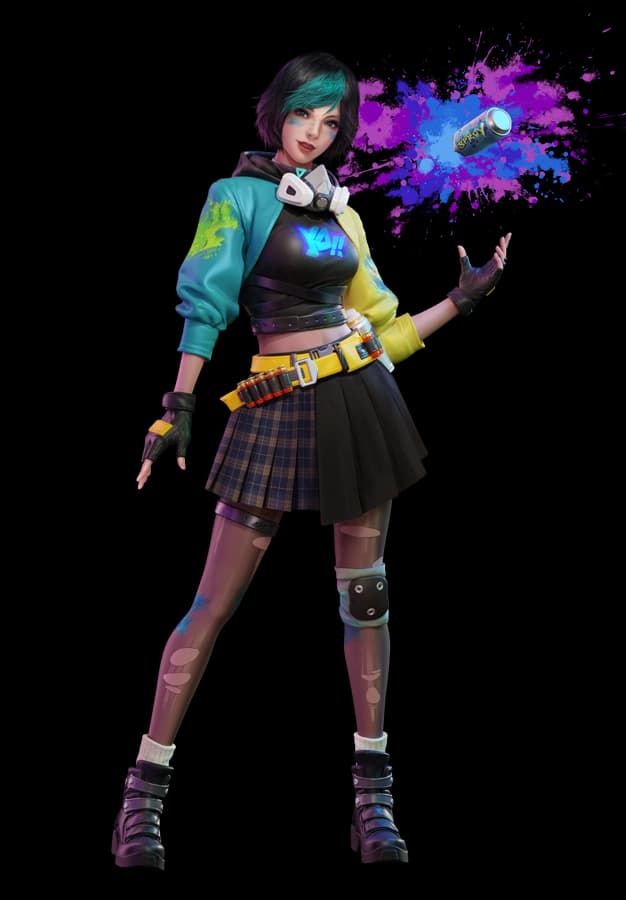 Steffie - Free Fire Support character