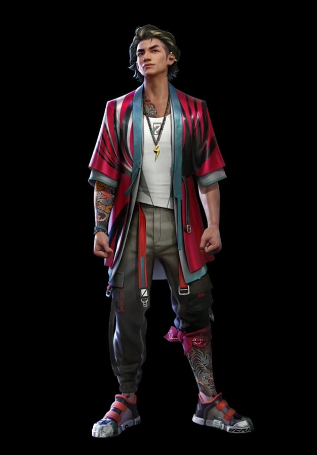Tatsuya - Free Fire Assault character