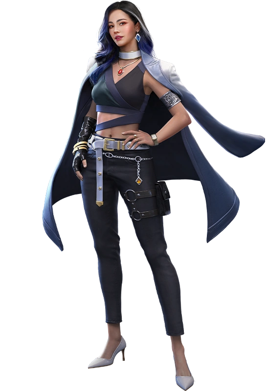 Luna — Free Fire assault character