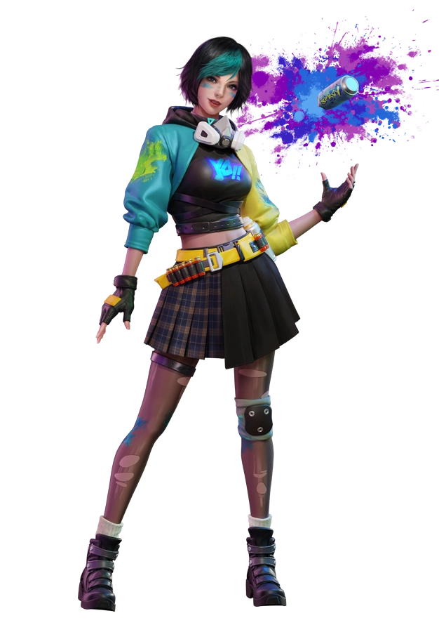 Steffie — Free Fire support character