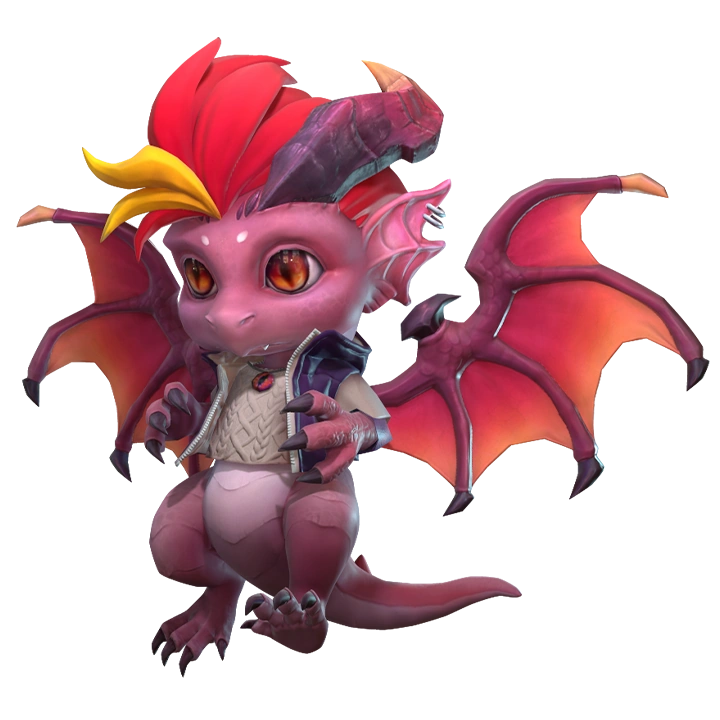 Dreki - Free Fire pet with Dragon Glare ability