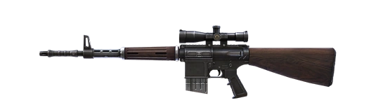 Kingfisher assault rifle - Free Fire