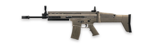SCAR assault rifle - Free Fire